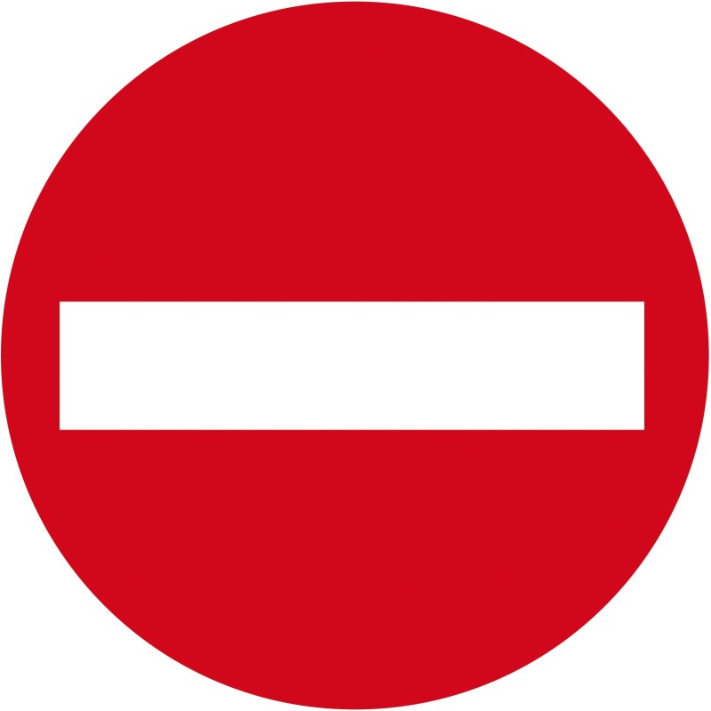 Sticker transparent avec pictogramme