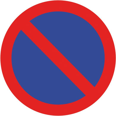 Sticker transparent avec pictogramme