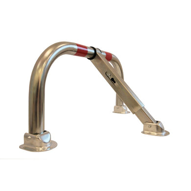 Arceau de parking haute résistance - tube acier galvanisé Ø60 mm