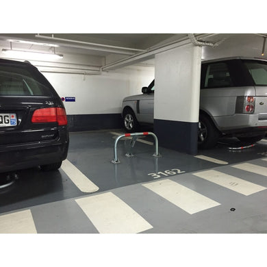 Arceau de parking haute résistance - tube acier galvanisé Ø60 mm