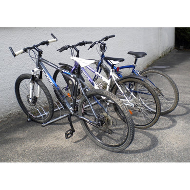 Support cycle 5 places en acier zingué