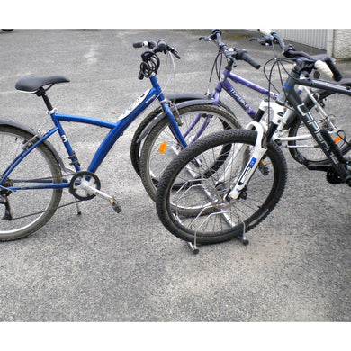 Support cycle 5 places en acier zingué