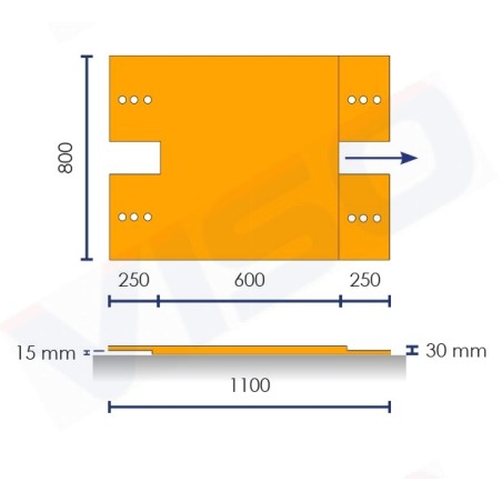 Tapis anti herbe