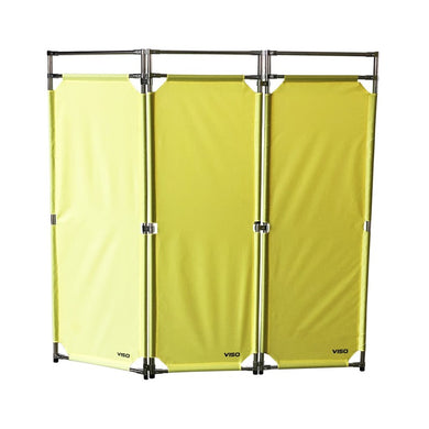 Barrière d'intervention 3 panneaux – PVC ou Inox 304, H. 1 000 ou 1 800 mm