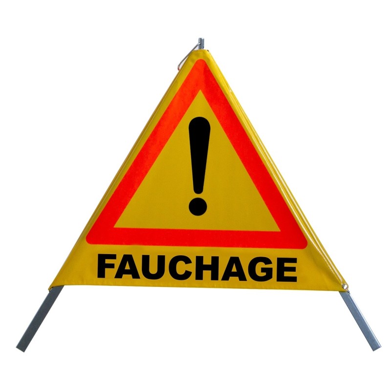 Tripode pliable signalisation temporaire Classe 1