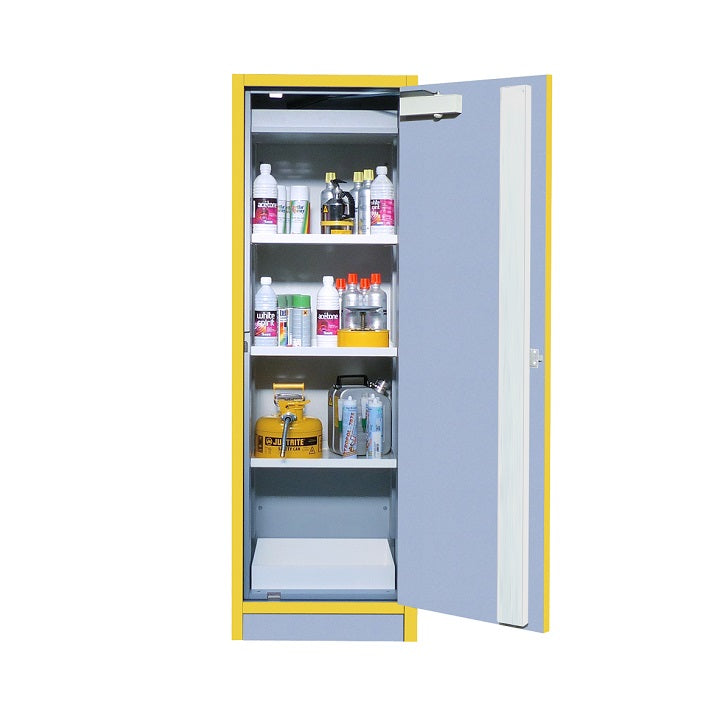 Armoire anti-feu 30 min inflammables haute 1 porte 130 L