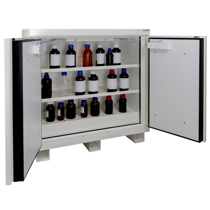 Armoire anti-feu 90 min produits inflammables basse 2 portes