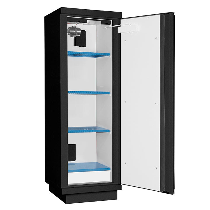 Armoire anti-feu 90 min batteries lithium haute 1 porte
