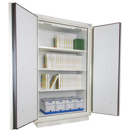 Armoire ignifuge documents papier 90 min haute 2 portes