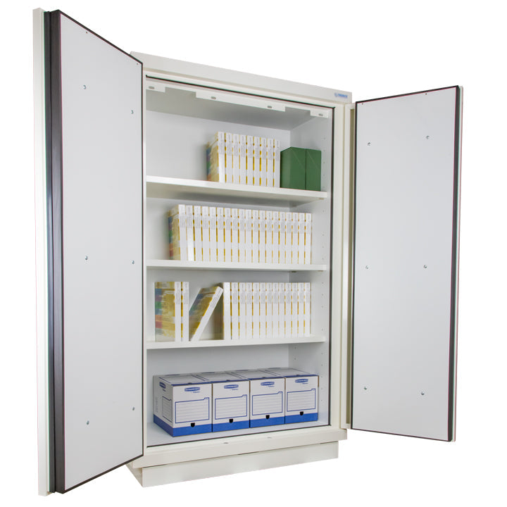 Armoire ignifuge documents papier 90 min haute 2 portes