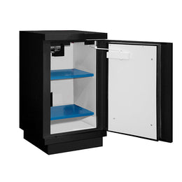 Armoire anti-feu 90 min batteries lithium basse 1 porte