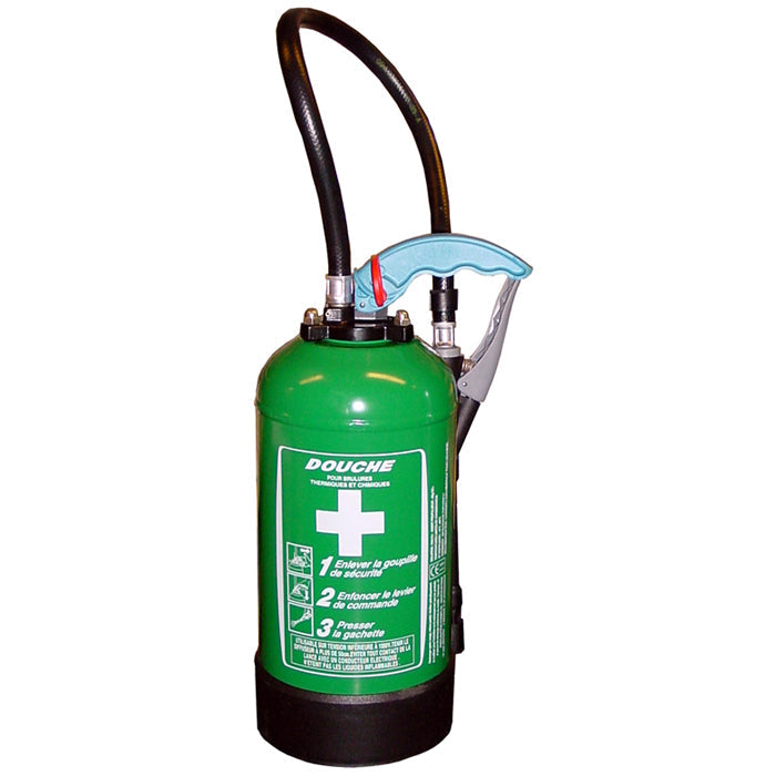 Douche de sécurité portative autonome 6 L ou 9 L