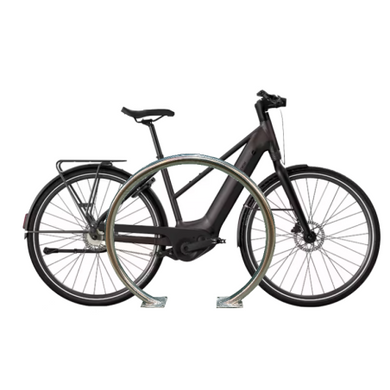 Arceau vélo inox 304 1 ou 2 places – Ø 50 mm, platine 150×110 mm