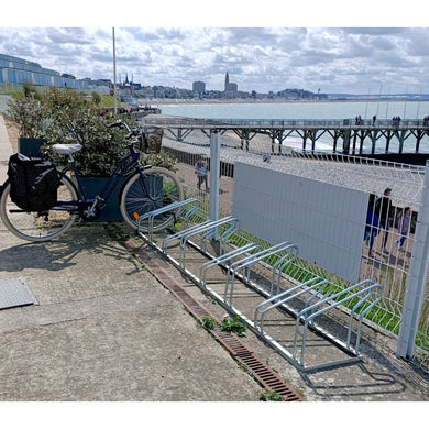 Rack à vélos râtelier de 4 à 10 places