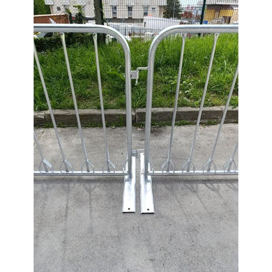 Rack à vélos 11 places pieds amovibles acier galvanisé