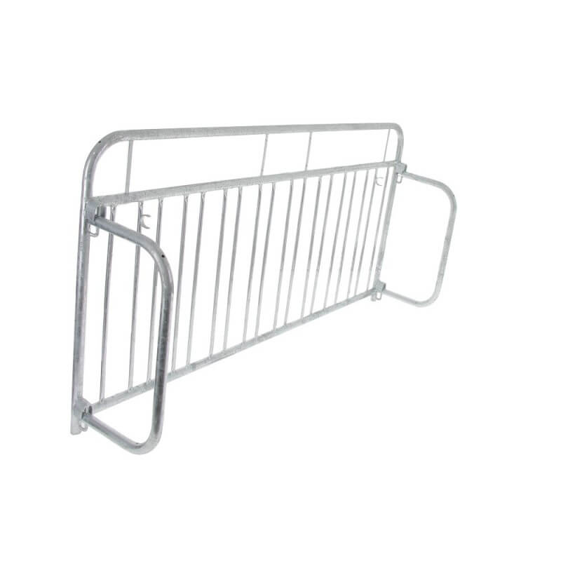 Barrière 2m support 10 vélos-mobile / pliante-tube 35mm