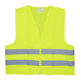 Gilet de sécurité réfléchissant orange ISO 20471 - fermeture velcro, taille XL