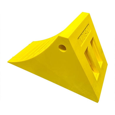 Cale pour Poids Lourds — PEHD Jaune, Poignée Ergonomique